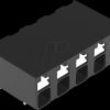 2086-3205 THR PCB terminal block, push-button, 1.5 mm², 5-pin