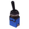 6421A-03K APEM Black On-Off 12mm Toggle Switch SPST 6.5A