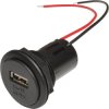 Gniazdo USB do zabudowy ProCar 67331501, Obciążalność prądu maks.: 3 A, 12 - 5 V, 24 - 5 V