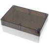 Hammond 1554XA2GYSL Watertight PC Enclosure, Smoked Lid 300 x 200 x 120, Grey