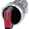 Siemens 3SU10522BL200AA0 3SU1052-2BL20-0AA0 Przełącznik blokada czerwony 2 x 45 ° 1 szt.