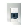 IP40 Rozdzielnica modułowa 1x4 COMBI natynkowa (drzwi transparentne) PE+N