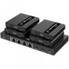 Extender HDMI 1x4 4K30Hz do 40m po skrętce Kat6 IR PoC