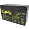 Long WP7.2-12A/F2 VRLA 12V 7.2Ah AGM Battery Universal Maintenance-Free