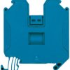 Blok zacisków na szynę DIN Siemens 8WH1000-0AM01 poziomy: 1 8WH Niebieski 250 V 35 mm² Śruba
