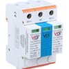 Ogranicznik przepięć PV 1000V DC 3P C Typ 2 20kA-40kA 4kV iskiernikowy GDT