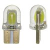 Dioda LED T10 COB MINI SILICA W5W żarówka Biała 12V