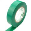 Taśma izolacyjna PVC 600V zielona elastyczna mocna wodoodporna 15mm x 18m