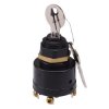 Marine Off-On-(On) 19mm Starter Key Ignition Switch