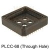 PLCC socket 68-lead (through Hole) A-CCS 068-Z-T- Assmann