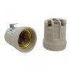 Oprawka Gniazdo ceramiczne E27 z uchwytem
