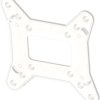 Mounting adapter, ABS, (L x W) 100 x 100 mm, transparent, RPI-VESA.0