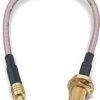 Kabel koncentryczny złącze A SMA złacze B MCX długość 152.4mm typ kabla RG316 Z zakończeniem