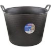 Faithfull FAIECOFLXB42 Eco Flex Tub 42 litre - Recycled Black