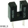 TCST1202 Transmissive Optical Sensor with Phototransistor Output