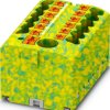 Distribution block, push-in connection, 0.5-10 mm², 41 A, 6 kV, green/yellow, 1091671
