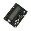 Wyświetlacz LCD 16x2 RGB I2C KeyPad - nakładka do Raspberry Pi 3B+/4B - DFRobot DFR0514