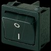 01802.1123-02 Rocker switch, 2-pin, OFF, black, I-O