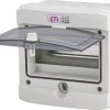 Rozdzielnica hermetyczna PV 1500V DC 1x8 natynkowa IP65 UV drzwi transparentne ECH-8G 001101061 ETI
