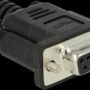 65843 Adapter RS-232 DB9 female Loopback