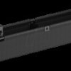 HZ 57-3 L Cable manager, under-desk mounting, fixed mounting, fabric baske