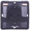 Impresja Gniazdo Bryzgoszczelne Z/U Schuko Ip44 Z Przesłonami Klapka...