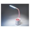 Lampka biurkowa LED TS-1809P 6W Z przybornikiem, Pink, 3000/4000/6000K