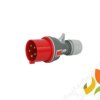 Wtyczka izolacyjna przenośna 32A/5p/400V WPP-32A/5 wtyk siłowy IP44 922075 TWIST ELEKTROMET