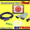 iTool - multi konwerter 8w1 z USB na UART, USB Blaster, RS485, RS232, zasilacz 5V, zasilacz 3,3V, ARM JTAG, ARM SWD