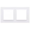 Ramka podwójna SIMON 10 biała Kontakt Simon CR2/11