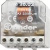 Current-surge relay, 2 Form A (N/O), 24 VAC, 10 A, 250 V, 400 W, 26.02.8.024.0000