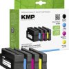 KMP atrament Zamiennik HP 950XL, 951XL, C2P43AE, CN045AE, CN046AE, CN047AE, CN048AE Czarny, Cyjan, Magenta, Żółty