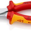 Knipex długość 160 mm gr. cięcia: 3.1mm VDE Stal elektryczna chromowo-wanadowa