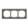 Deco Ramka Potrójna Grafitowy 11Dr-3
