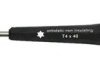 ESD screwdriver, T4, TORX, BL 40 mm, L 120 mm, 6-659