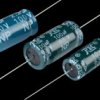 Audio frequency electrolytic capacitor, axial, 100 µF/63 V