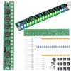 Listwa LED miga w rytm muzyki Zestaw do nauki lutowania DIY Instrukcja PL