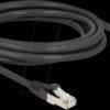80498 RJ45 Network Cable Cat.6A S/FTP plug 45° right angled to plug st
