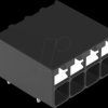 2086-1204 THR PCB terminal block, push-button, 1.5 mm², 4-pin