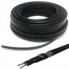 Przewód grzejny kabel grzewczy samoregulujący ZBROJONY 230V 13mm 35W/m /100m rolka/