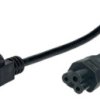 Przewód zasilający USA AC-US IEC C5 2,5A - POSAC-C5US18 czarny 1,8m