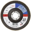 Bosch Accessories 2608603658 X431 Tarcza lamelkowa Średnica 125 mm Średnica otworu 22.33 mm Wielkość ziarna 80 stal 1 sz