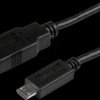 USBAUB2MBK Data and charging cable, USB-A > micro-B, 2 m, black