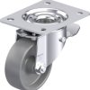 Blickle 905631 LK-PO 100G-3-ST-ELS Rolka obrotowa z blachy stalowej Średnica koła: 100 mm Maksymalne obciążenie: 280 kg