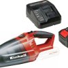Einhell TE-VC 18 Li 1538551+1668363 Odkurzacz ręczny, akumulatorowy 18 V z akumulatorem