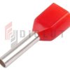 KR010010x2 R Tulejka izolow. 2x 1,0mm2x10 100szt