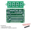Prosty zegar LED z budzikiem - PCB i mikroprocesor do projektu AVT 3132