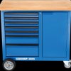1504 0511 Mobile workbench with 7 drawers