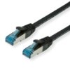 Kabel Krosowy Value Cat.6A (Class Ea) S/Ftp (Pimf), Lsoh, Czarny, 10 M