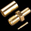 SMA reverse coupling, crimp for RG174/316